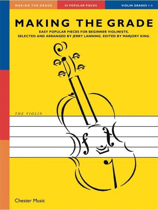 Making The Grade Violin Grade 1-3 (Omni Edition)-Strings-Chester Music-Engadine Music