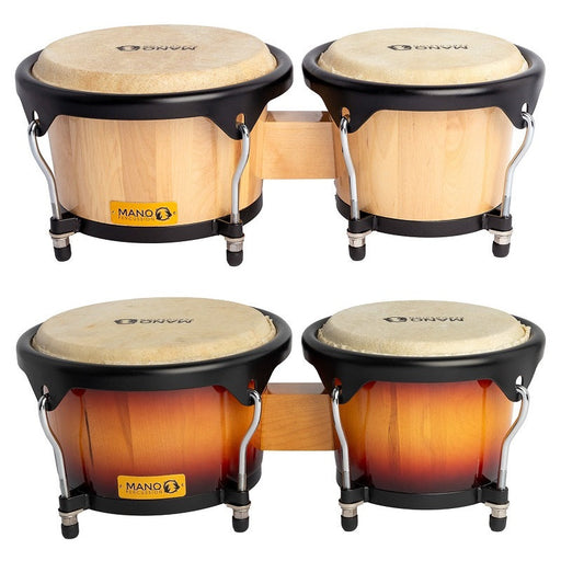 Mano Percussion 7 1/4" and 8 1/2" Bongo - Various Finishes