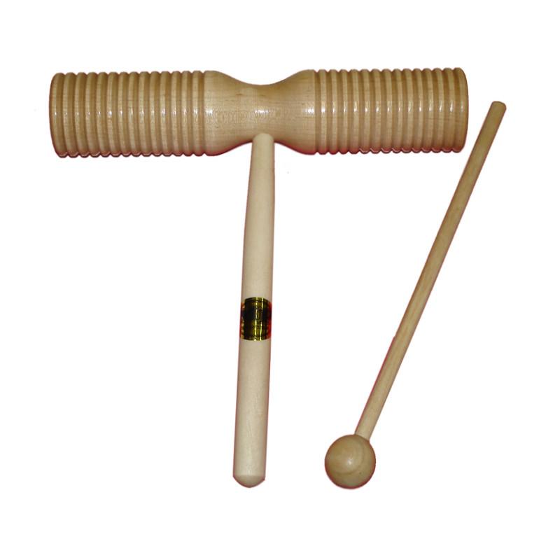 Double-ended Wood block-Percussion-Mano Percussion-Engadine Music