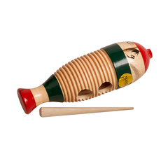 Mano Percussion Fish Shaped Guiro - Various Sizes