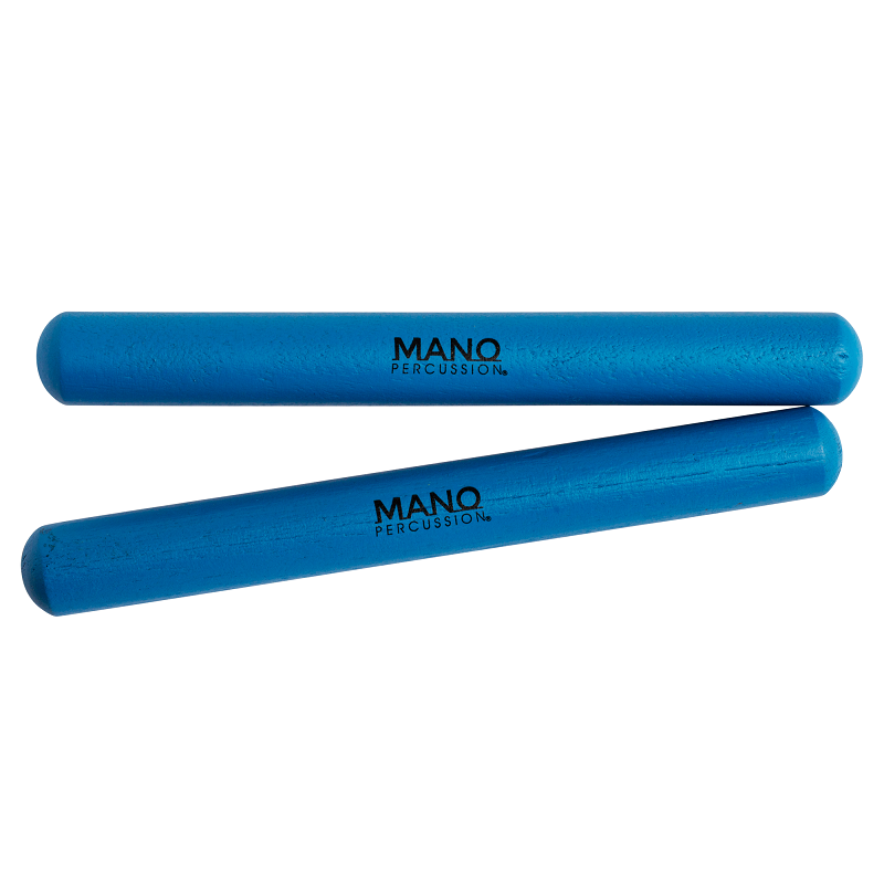 Mano Percussion Hardwood Claves - Various Colours