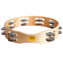 Mano Percussion Large Wood Rim Tambourine - Various Sizes