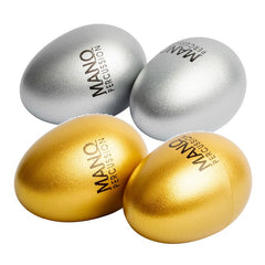 Mano Percussion Metallic Egg Shakers Pair