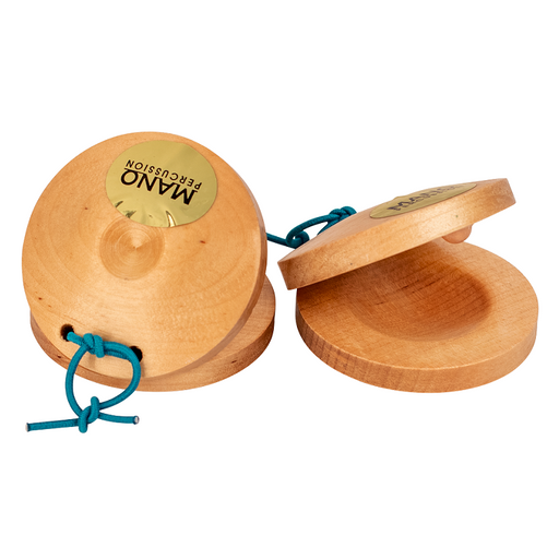 Mano Percussion Natural Wooden Castanets