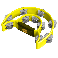 Mano Percussion Plastic Tambourine 1/2 Moon, no head