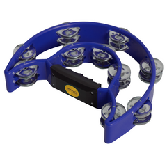 Mano Percussion Plastic Tambourine 1/2 Moon, no head