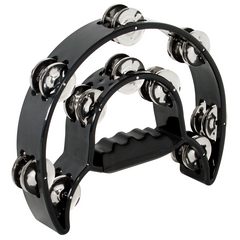 Mano Percussion Plastic Tambourine 1/2 Moon, no head
