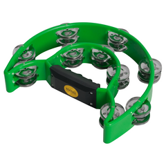 Mano Percussion Plastic Tambourine 1/2 Moon, no head