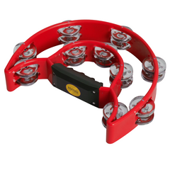 Mano Percussion Plastic Tambourine 1/2 Moon, no head