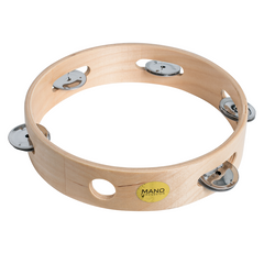 Mano Percussion Small Wood Rim Tambourine - Various Sizes