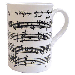 Manuscript Bone China Mug & Matching Coasters