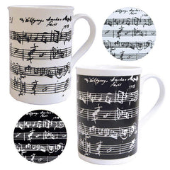 Manuscript Bone China Mug & Matching Coasters