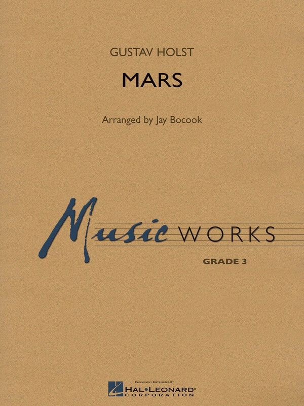 Mars (from The Planets) Concert Band Chart Grade 3
