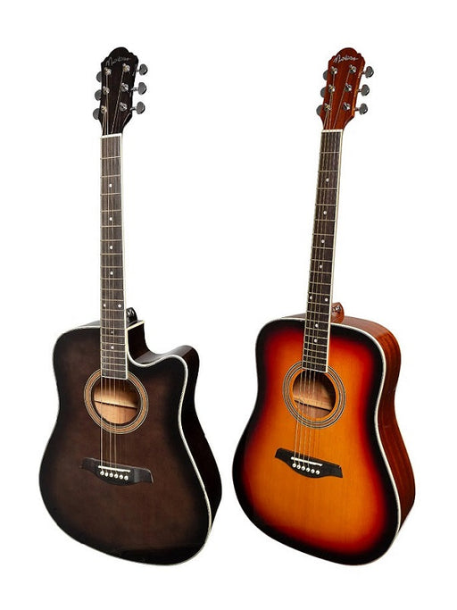 Martinez '41 Series' Dreadnought Acoustic Guitar - Various