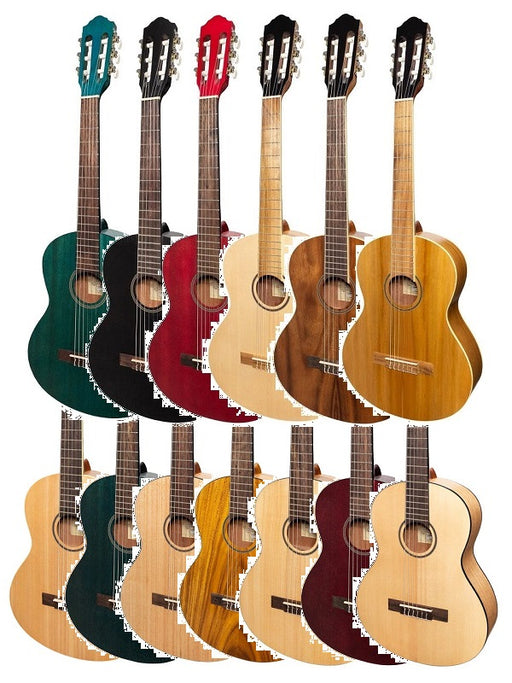 Martinez 'Slim Jim' Classical Guitar - Various Sizes & Colours