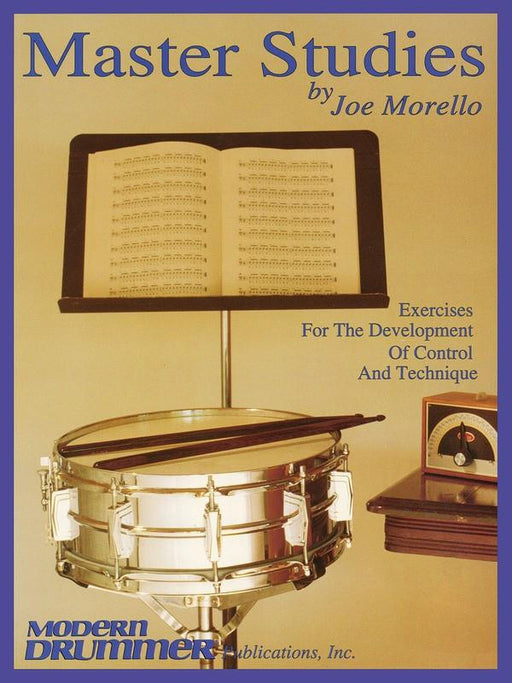 Master Studies, Drums-Percussion-Modern Drummer Publications-Engadine Music
