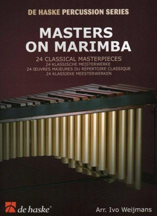 Masters on Marimba-Percussion-De Haske Publications-Engadine Music