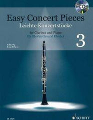 Mauz - Easy Concert Pieces For Clarinet and Piano-Woodwind-Schott-Engadine Music