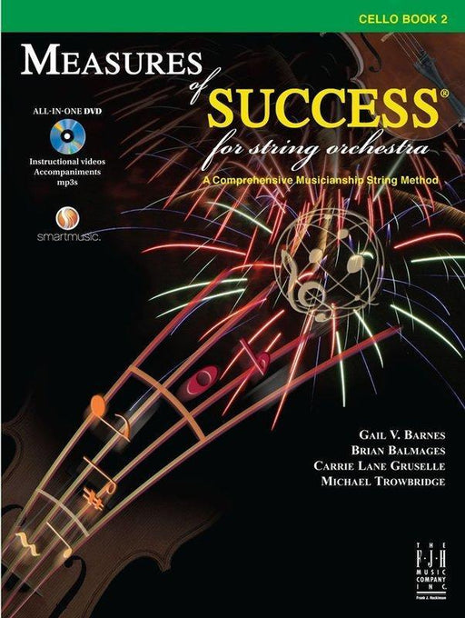 Measures of Success - Cello Book 2-Strings-FJH Music Company-Engadine Music