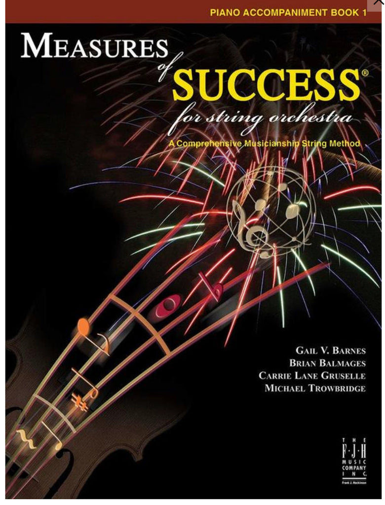 Measures of Success (Strings) - Piano Accompaniment Book 1
