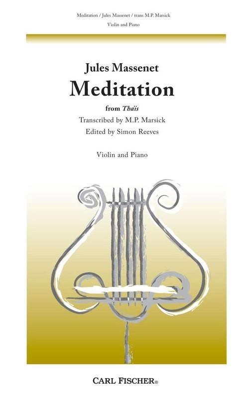 Meditation From 'Thais', Violin & Piano