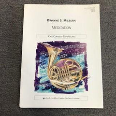 Meditation, Milburn Concert Band Chart Grade 3-Concert Band Chart-Neil A. Kjos Music Company-Engadine Music