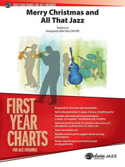 Merry Christmas and All That Jazz, Arr. Mike Story Stage Band Grade 1-stage band-Alfred-Engadine Music
