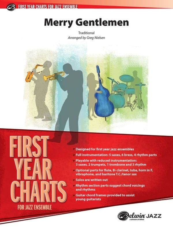 Merry Gentlemen, Jazz Ensemble - Grade 1.5