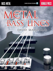 Metal Bass Lines-Guitar & Folk-Hal Leonard-Engadine Music