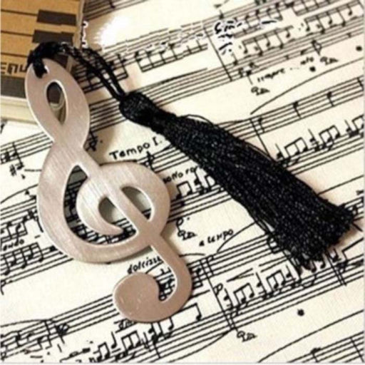 Metal G Clef Book Mark