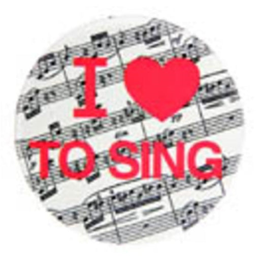 Metal Magnet I Love To Sing