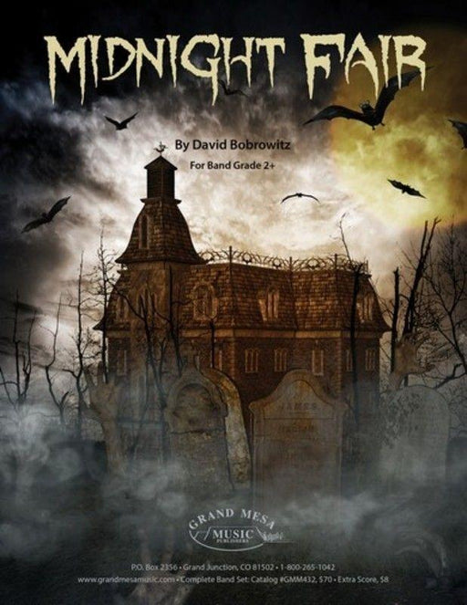 Midnight Fair, David Bobrowitz Concert Band Grade 2.5-Concert Band Chart-Grand Mesa Music-Engadine Music