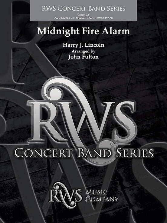 Midnight Fire Alarm, Concert Band, Grade 3.5