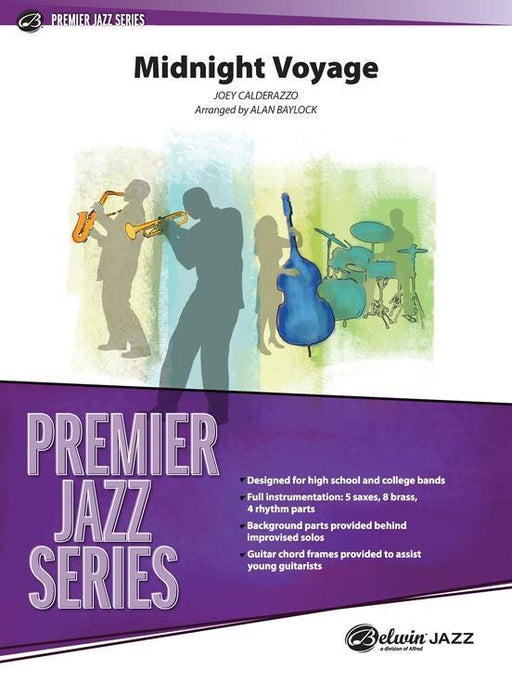 Midnight Voyage, Arr. Alan Baylock Stage Band Chart Grade 4-stage band-Alfred-Engadine Music