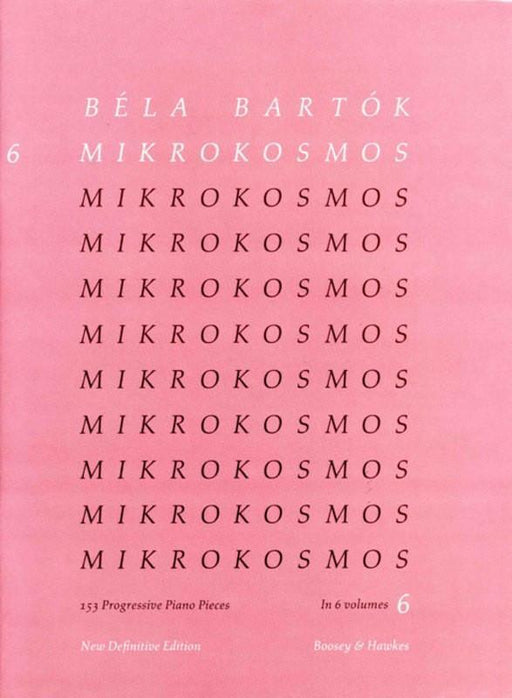 Mikrokosmos Vol. 6-Piano & Keyboard-Hal Leonard-Engadine Music