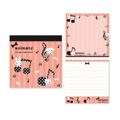 Mini Music Note Pad - Various