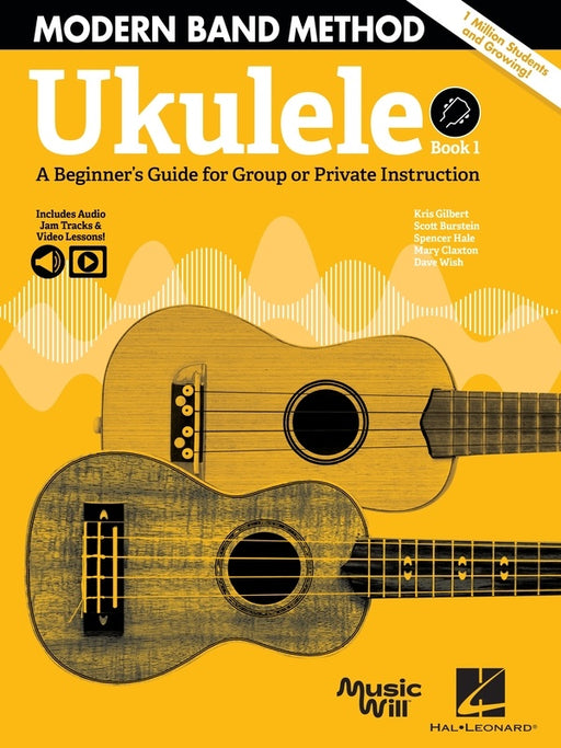 Modern Band Method - Ukulele Book 1, Book & Online Audio