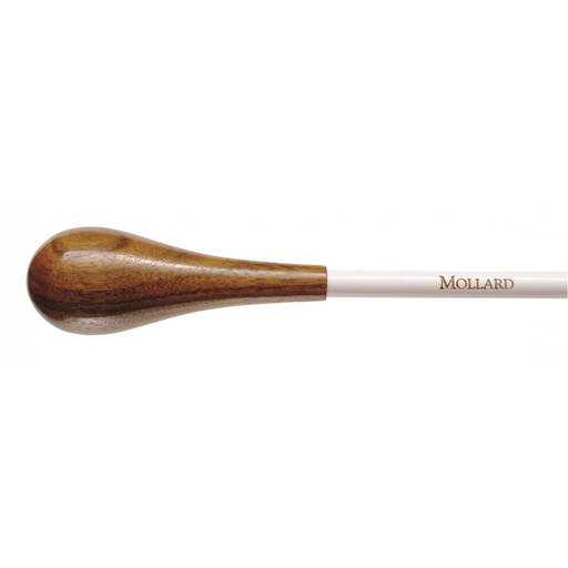 Mollard S Series Conductor Baton, 14-Inch Length, Pau Ferro Pear Shape Handle, Natural Birch Wood Shaft-Baton-Mollard-Engadine Music