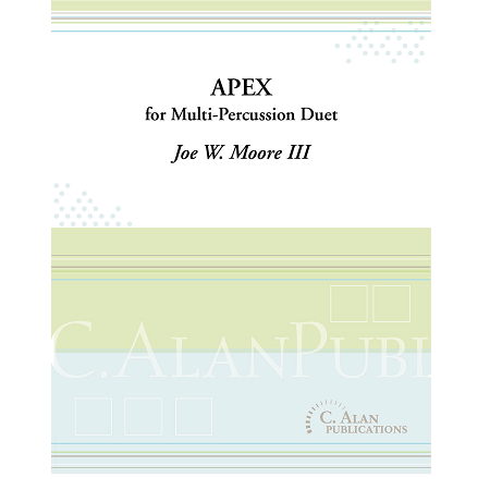 Moore III - Apex for Multi- Percussion Duet