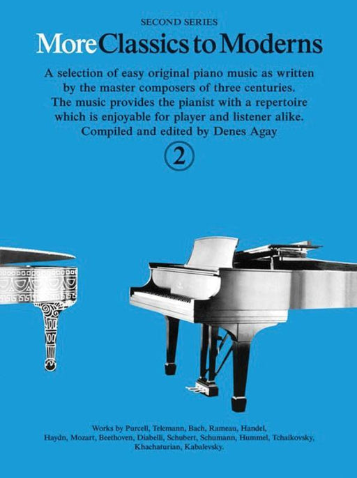 More Classics To Moderns Book 2, Piano