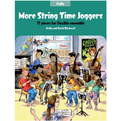 More String Time Joggers Cello-Strings-Oxford University Press-Engadine Music