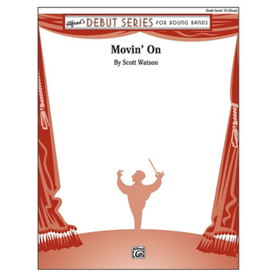 Movin On, Scott Watson Concert Band Chart Grade 1.5-Concert Band Chart-Alfred-Engadine Music