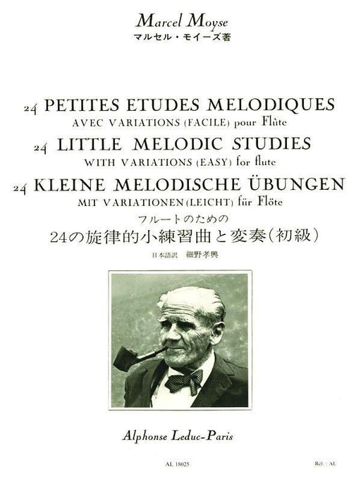 Moyse - 24 Little Melodic Studies for Flute-Woodwind-Alphonse Leduc-Engadine Music