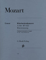Mozart - Clarinet Concerto A major K. 622-Woodwind-G. Henle Verlag-Engadine Music