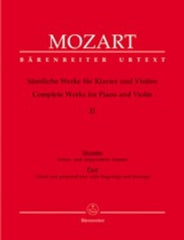 Mozart - Complete Works For Violin And Piano Book 2-Strings-Barenreiter-Engadine Music