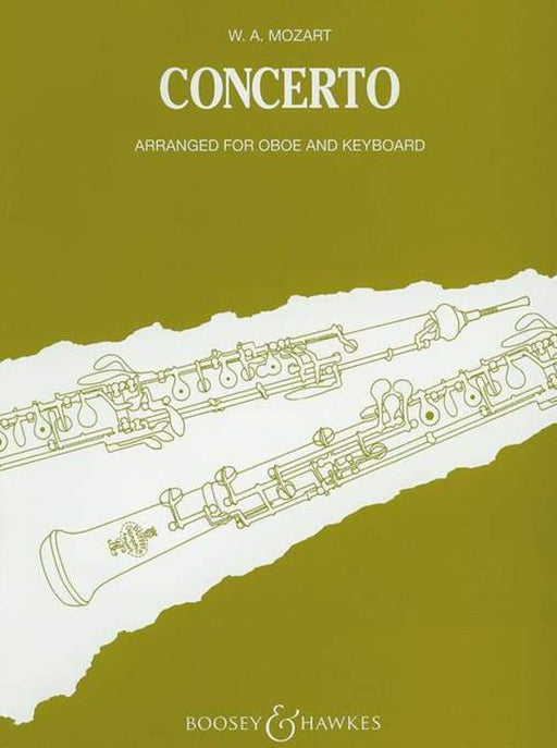 Mozart - Concerto C Major K.314 Oboe/Piano-Woodwind-Boosey & Hawkes-Engadine Music