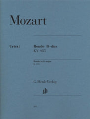 Mozart - Rondo in D major K. 485, Piano