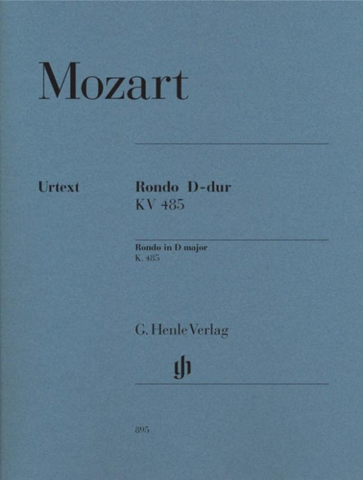 Mozart - Rondo in D major K. 485, Piano