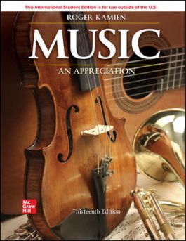 Music An Appreciation 13th Edition Textbook Roger Kamien