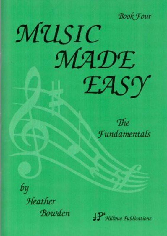 Music Made Easy Book Four-Theory-Hillvue Publications-Engadine Music